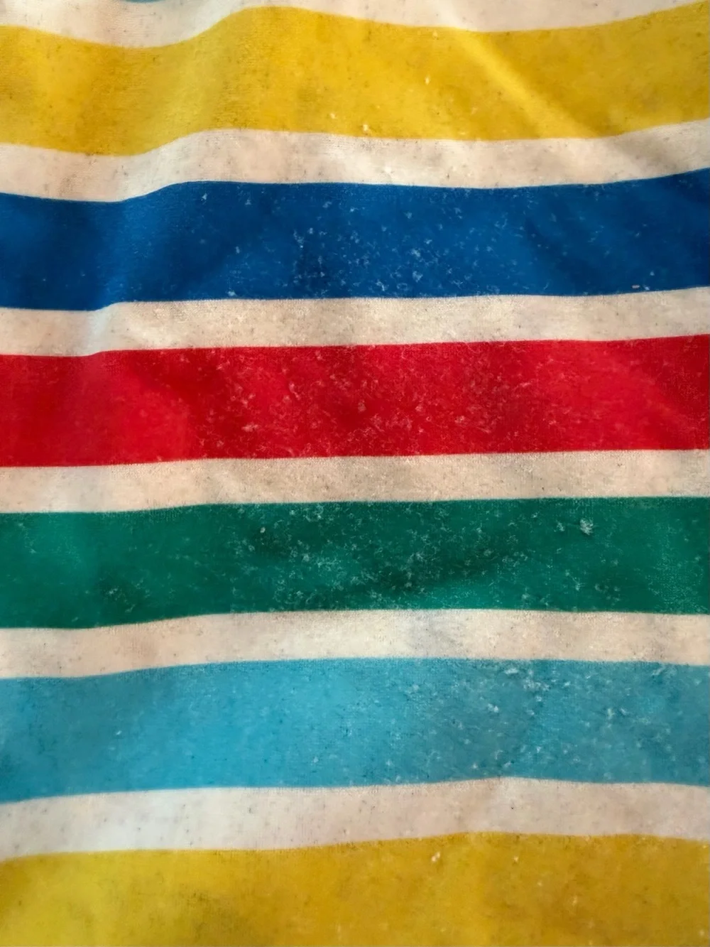 Baby Boden Yellow and White Striped Rash Guard